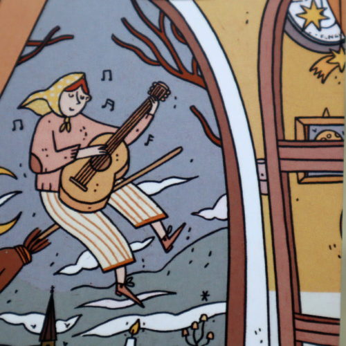 12 flying troubadour postcard club photo 3