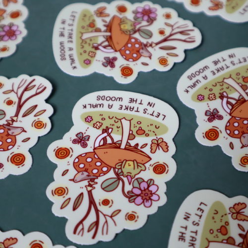 Walk in the Woods Sticker Photo 3