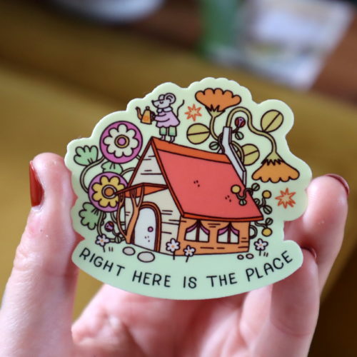 Right Here is the Place Sticker Photo 2